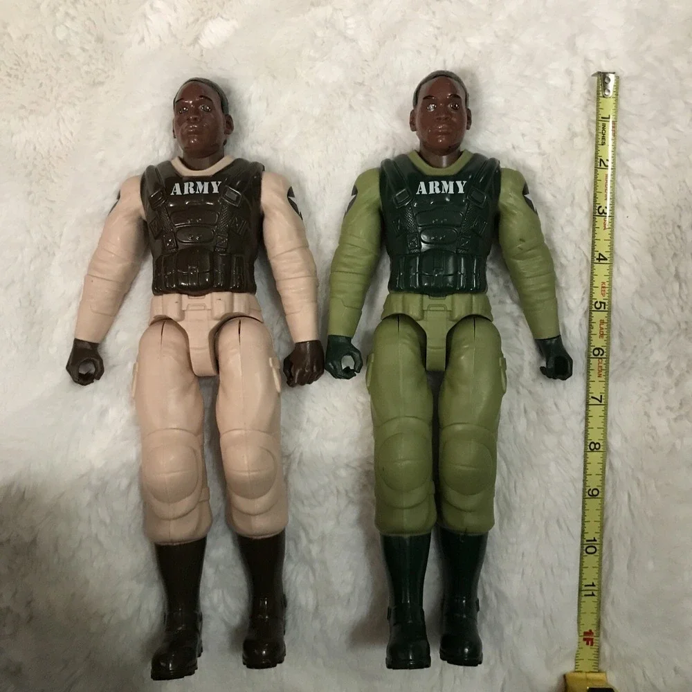 Giant Concept ARMY Action Figures Military Plastic 12